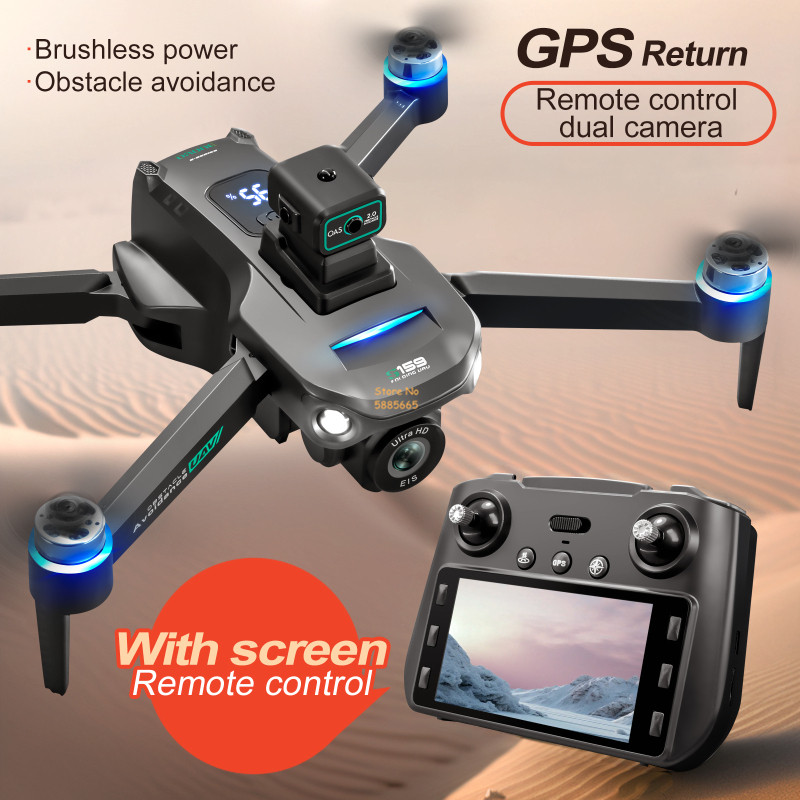 Drone Racing Camera - Podwójna kamera 8K 5G WIFI FPV