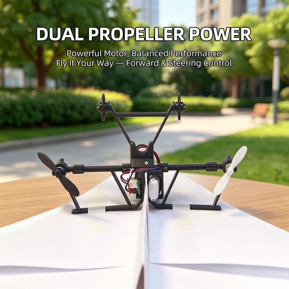 Drone Racing Flag - Zdalnie Sterowany Samolot Papierowy Elektryczny Zestaw