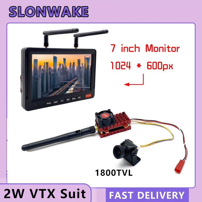 SLONWAKE 5.8G 2W VTX FPV Kamer – Drone Racing Camera recenzja i cena