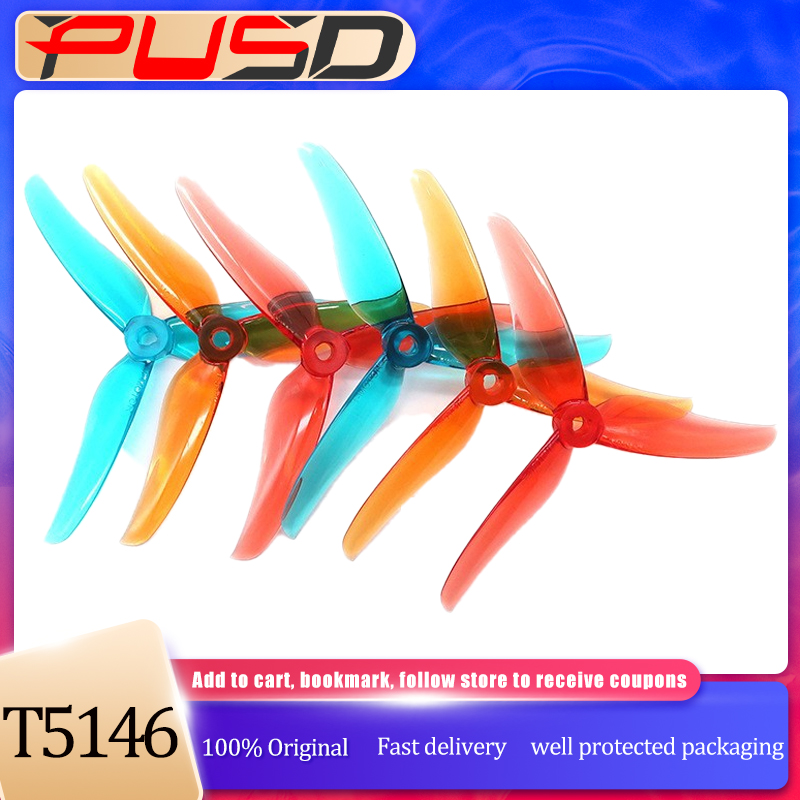 2 pary śmigieł T-motor T5146 5 – Drone Racing Frame recenzja i cena