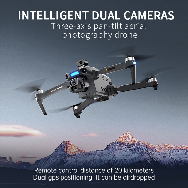 Nowy dron z podwójną kamerą 8K – Drone Racing Camera recenzja i cena