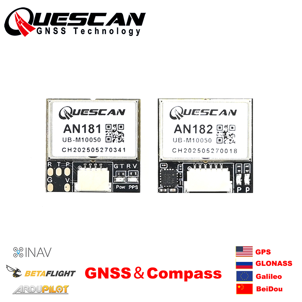 Moduł GPS GNSS QUESCAN 18mm M1 – Drone Racing Flight Controller recenzja i cena