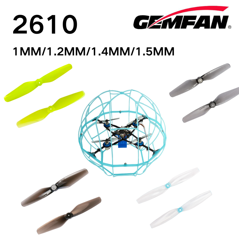 2610 Śmigła Gemfan 2.6 cala 2- – Drone Racing Esc recenzja i cena