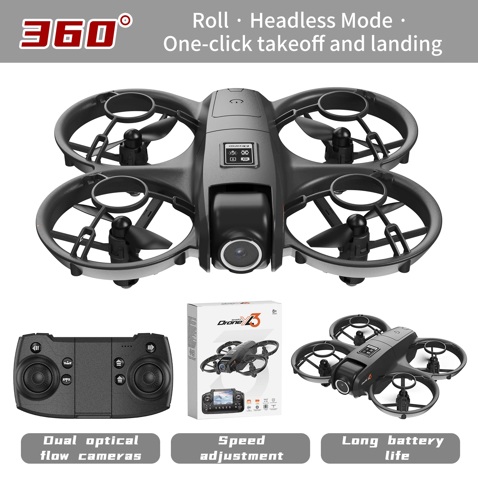 Nowy dron RC YL3 8K 1080P z sz – Drone Racing Camera recenzja i cena